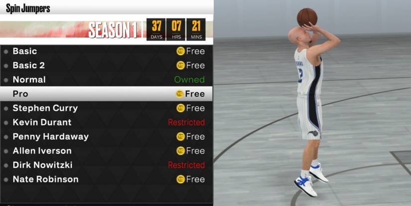 NBA 2K23 Best Spin Jumper Pro