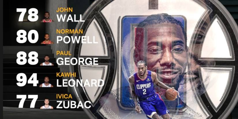 NBA 2K23 Los Angeles Clippers Starters