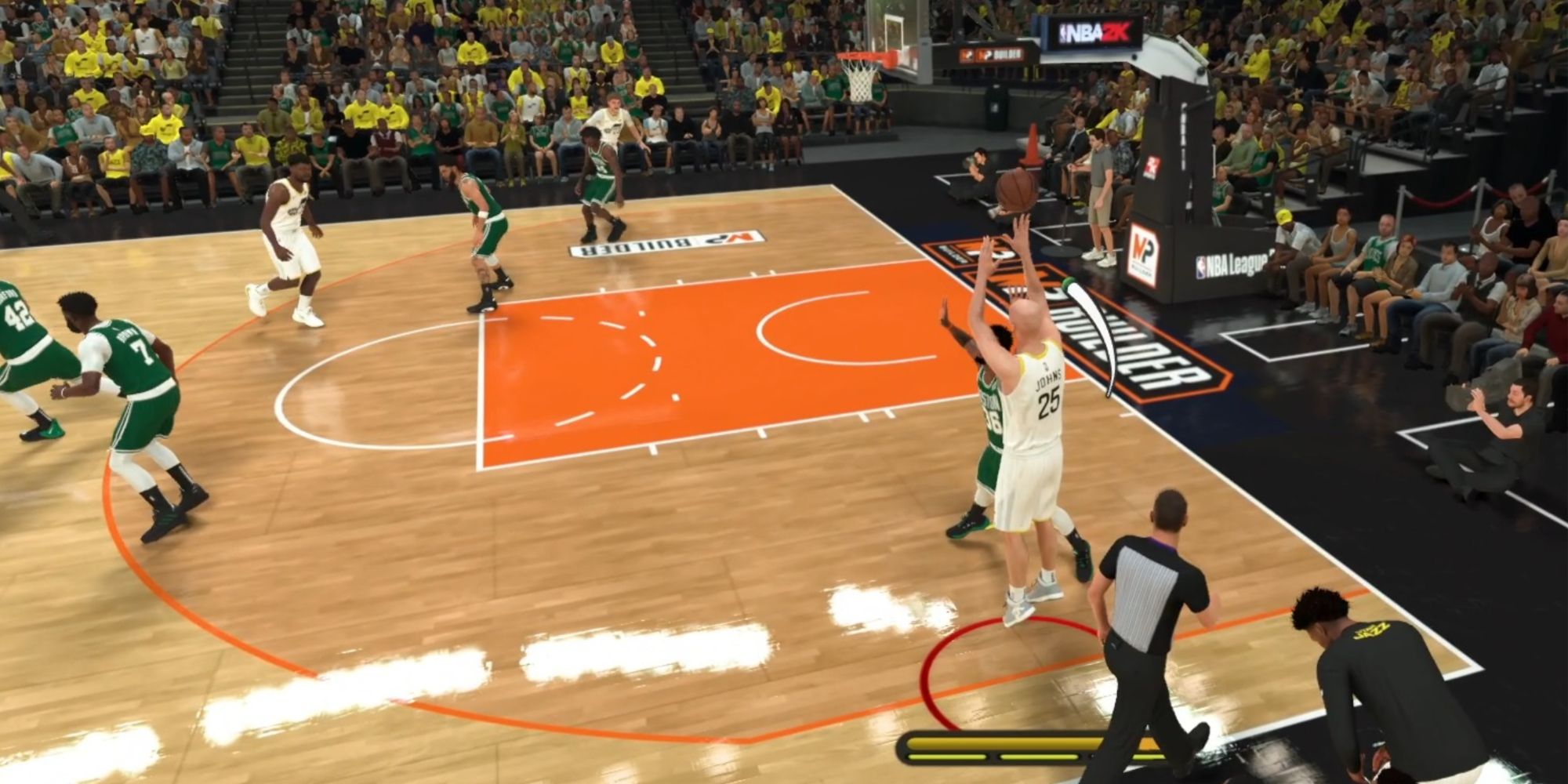 NBA 2K23 Shooting From The Corner