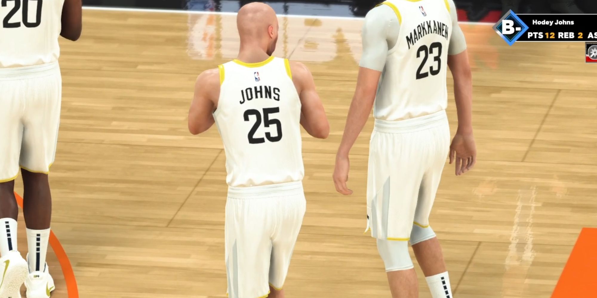 NBA 2K23 Talking With A Teammate