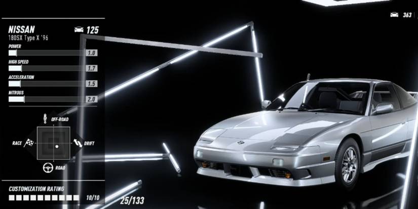 Need For Speed Heat Nissan 180SX Type X '96