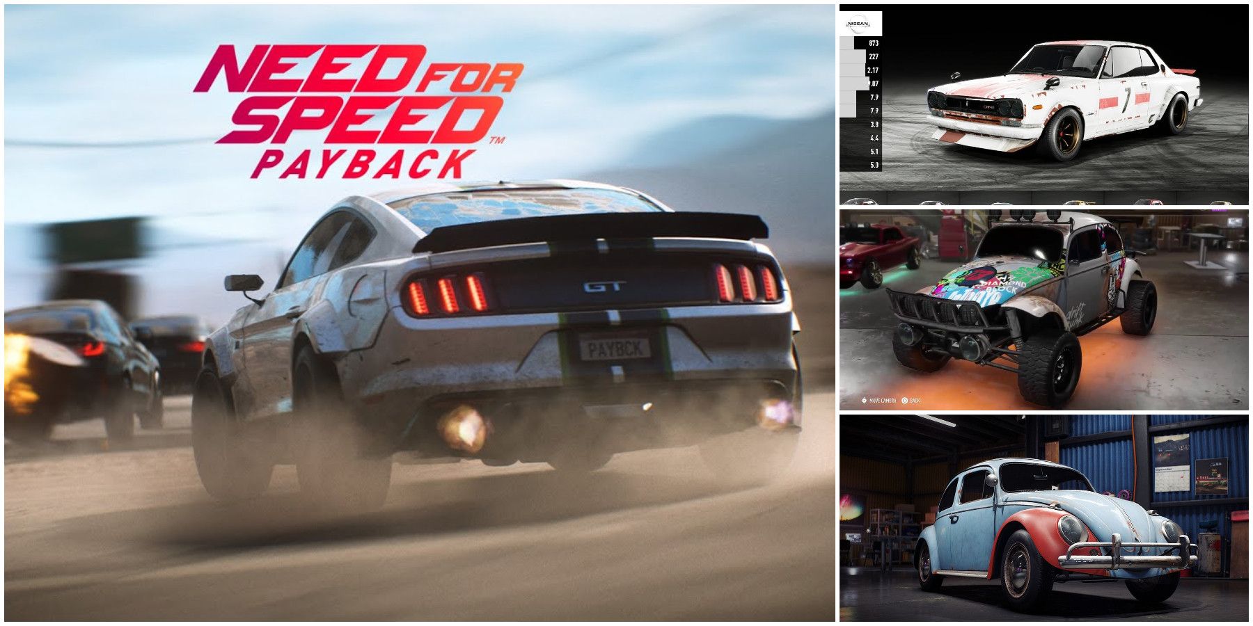 Need For Speed Payback's Tuning & Customization Options Revealed