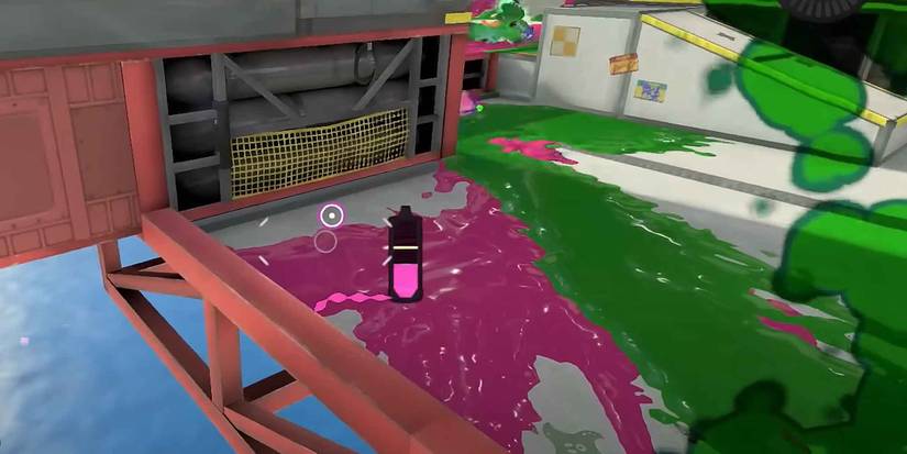 Using Ninja Squid to remain unseen in Splatoon 3