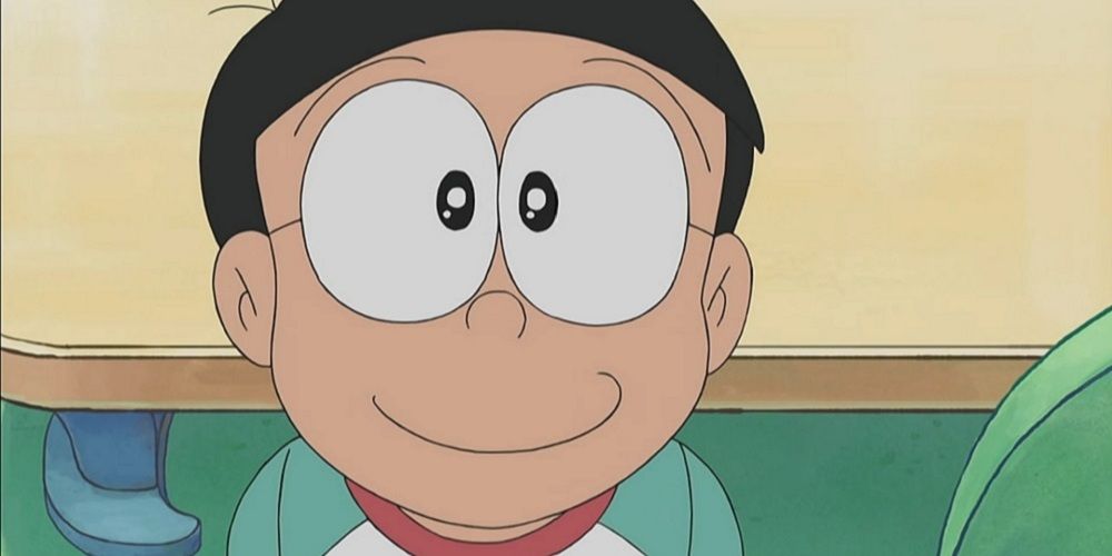 Nobita Nobi as he appears in the Doraemon anime