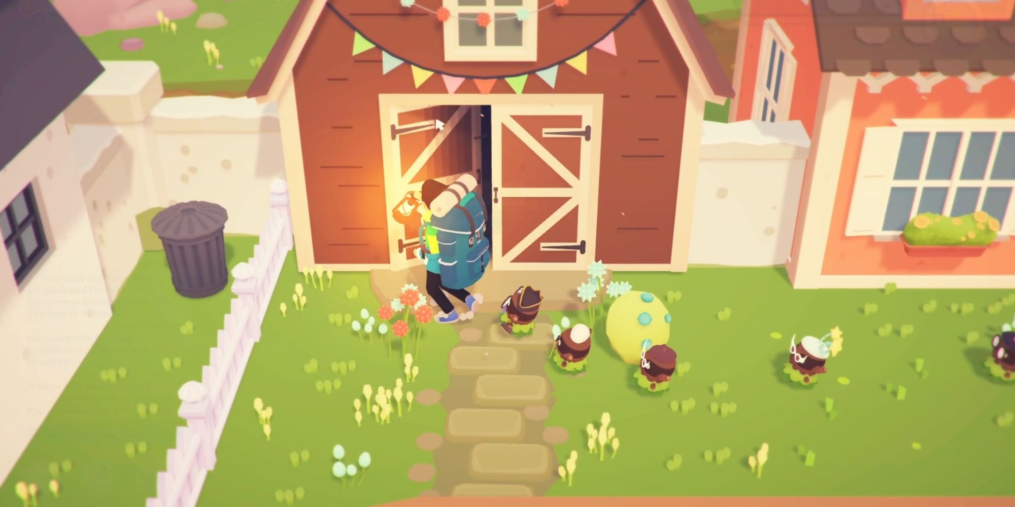 Ooblets Entering The Dance Barn For A Tournament