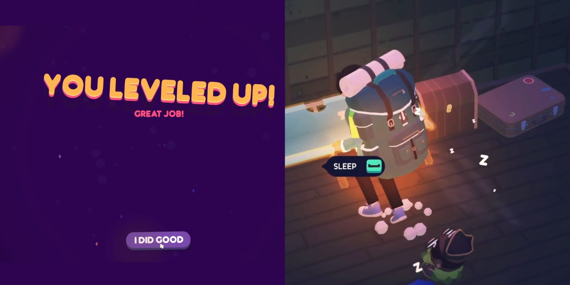 Ooblets Leveling Up Collage