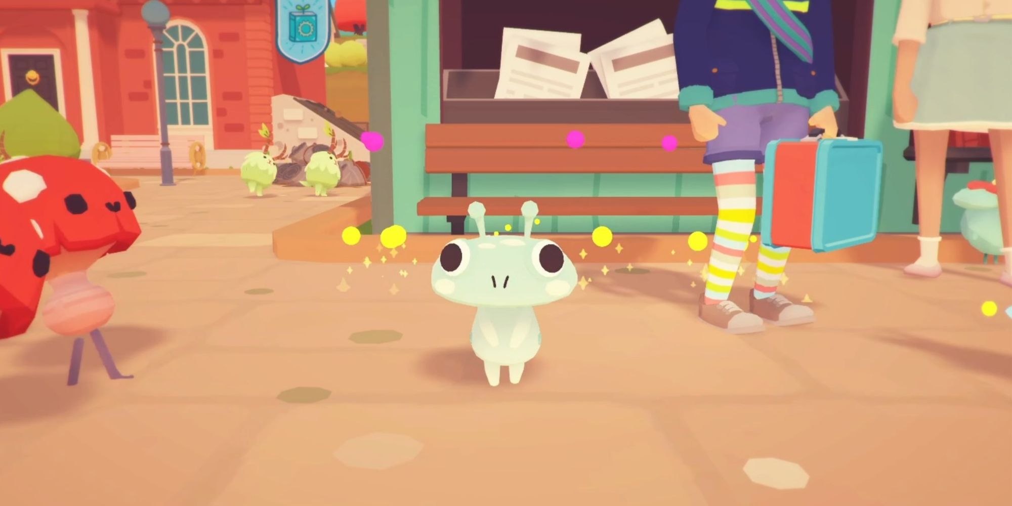 Ooblets Receiving Tud From the Club