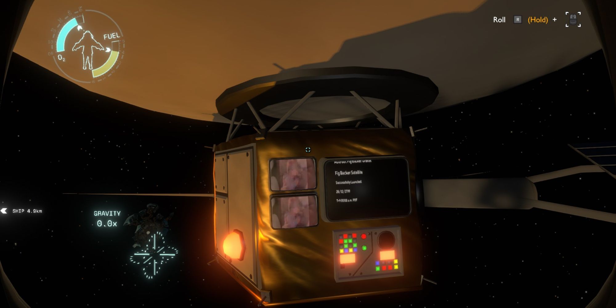 Outer Wilds Backer Satellite honors the game's financial backers