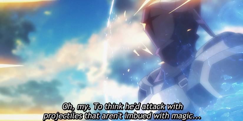 Overlord - Albedo Innately Using Her Total Resistance To Non-Magical Projectiles