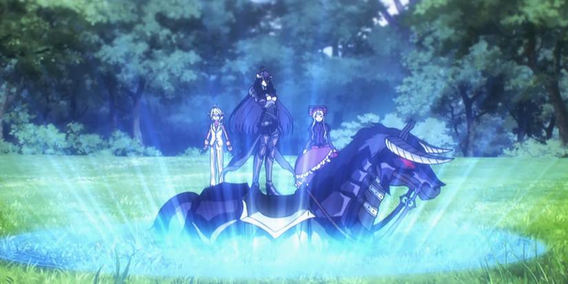 Overlord - Albedo Summoning Her Bicorn