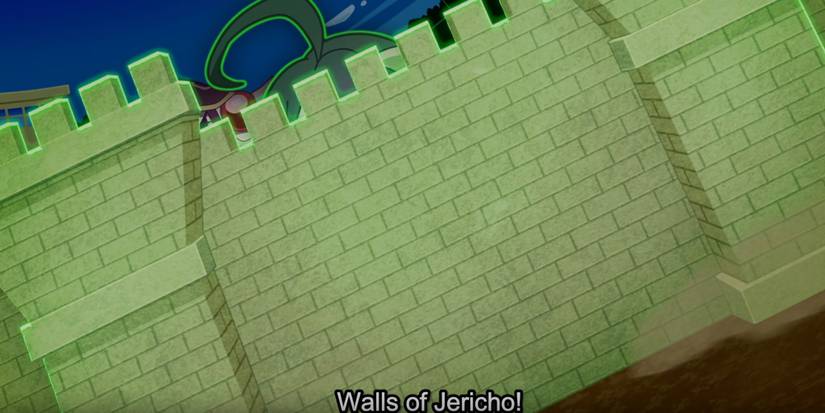 Overlord - Albedo Using Walls Of Jericho In Isekai Quartet Season 2 Episode 6