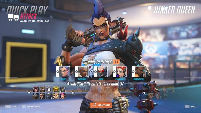 Overwatch 2 Players Locked