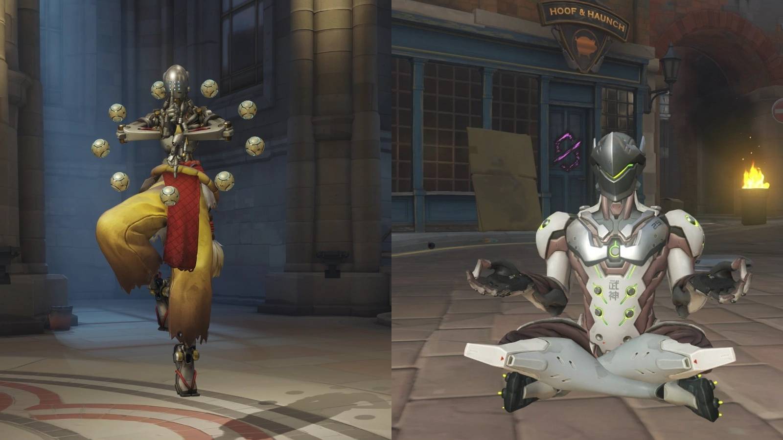 Overwatch Zenyatta Genji Better Person