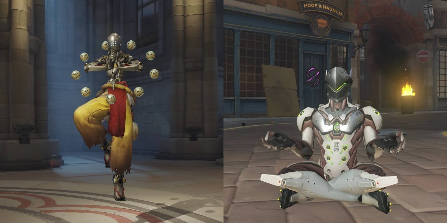 Zenyatta and genji