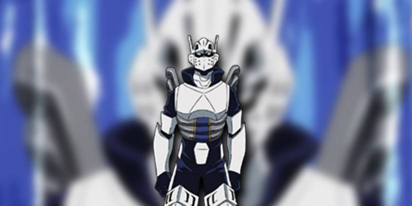 PNG Of Tenya In Ingenium Outfit Overlaid On Image Of Outfit Screenshot
