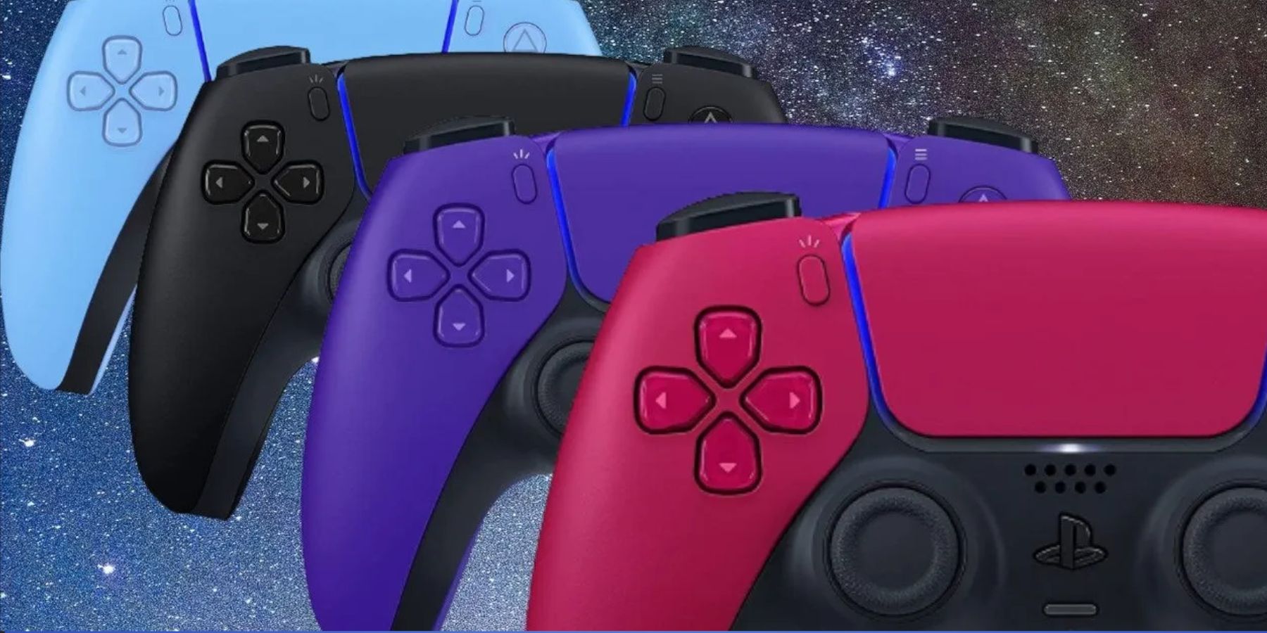 PS5 Contoller range of colors