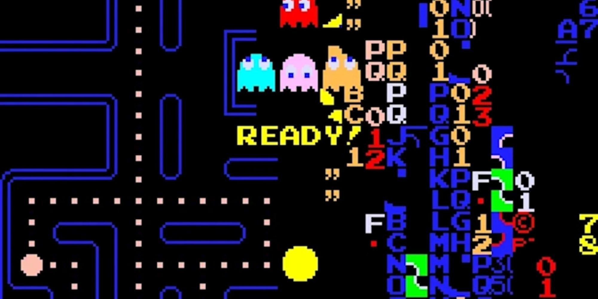 Pac-Man Level 256