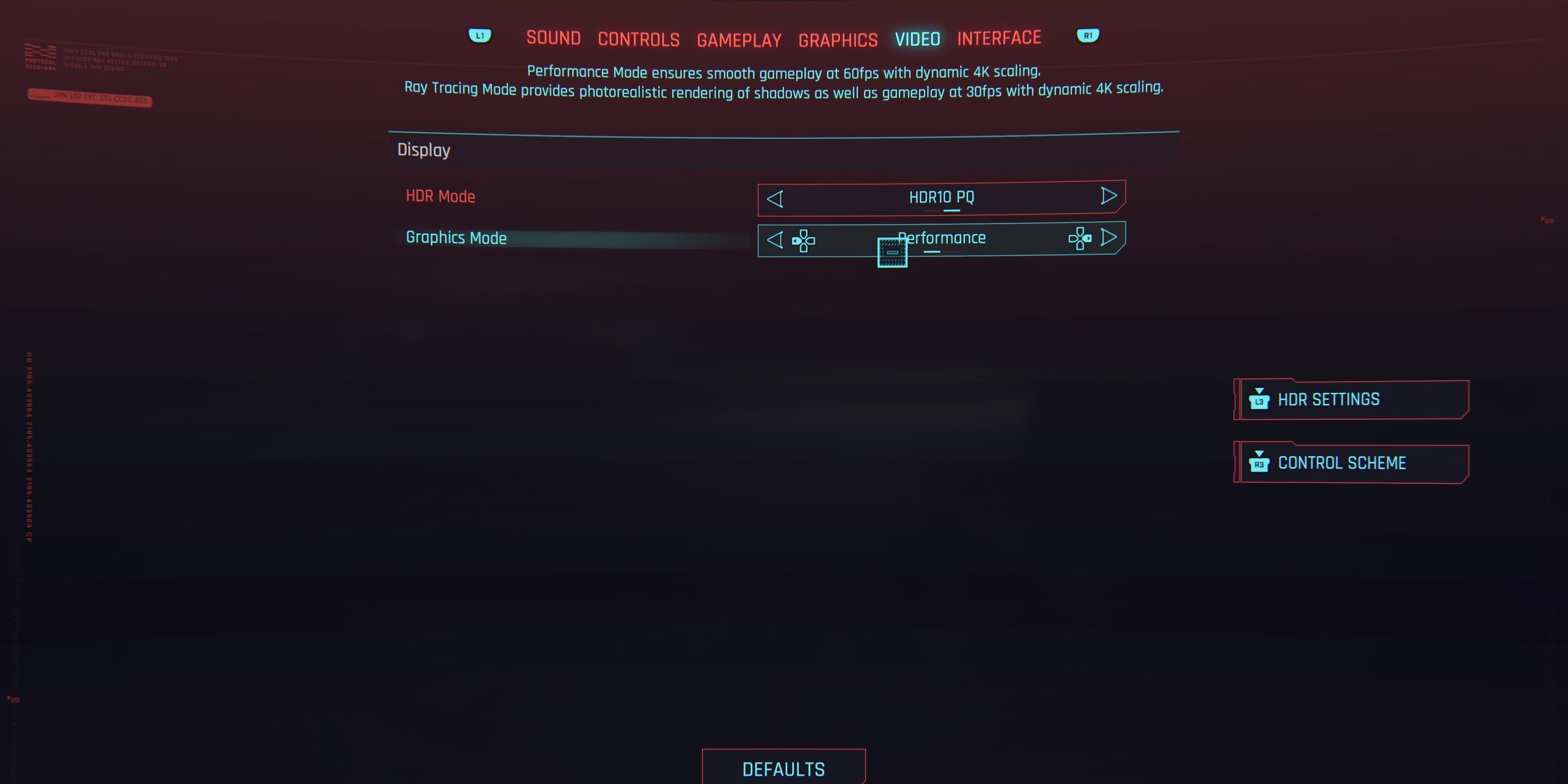 Cyberpunk settings menu фото 58