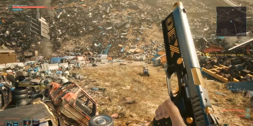 Plan B pistol in Cyberpunk 2077