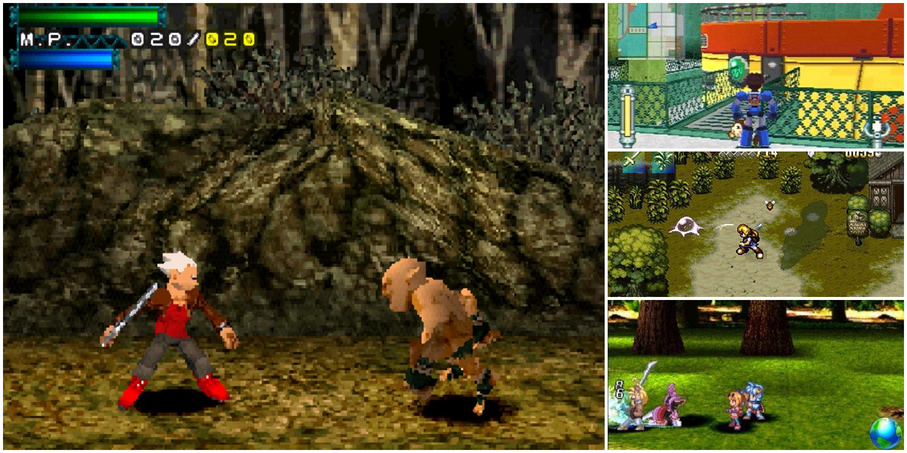 PS1 RPGs With The Real-Time Action Combat