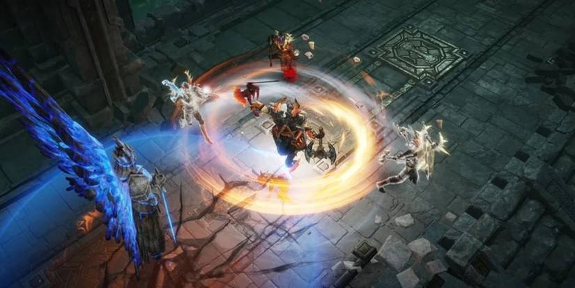 Players engaging in the Rite of Exile