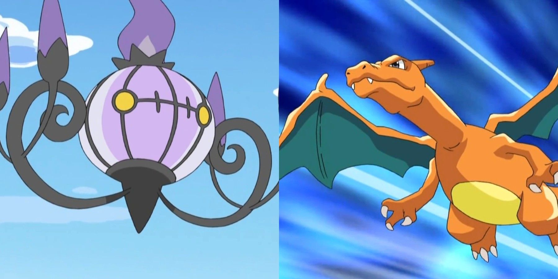 Pokemon Fusion Fan Art Combines Chandelure and Charizard