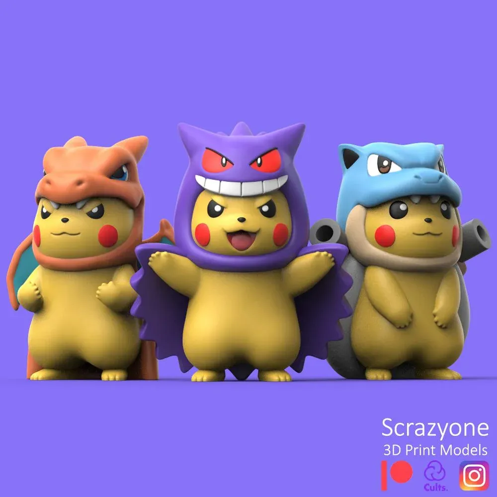 Pokemon Pikachu Costume 2