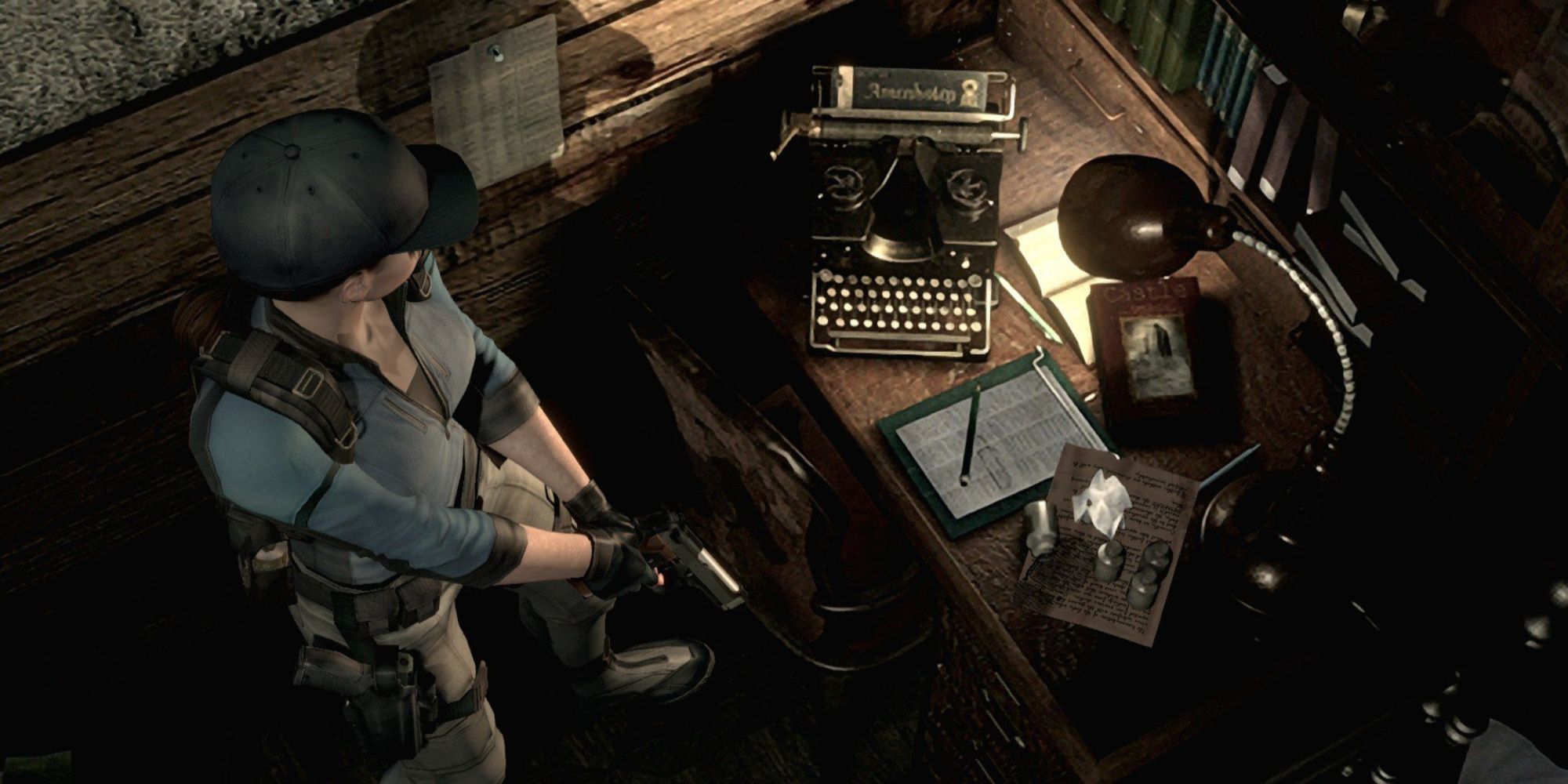 Пишущие машинки Resident Evil когда-то требовали использования предмета