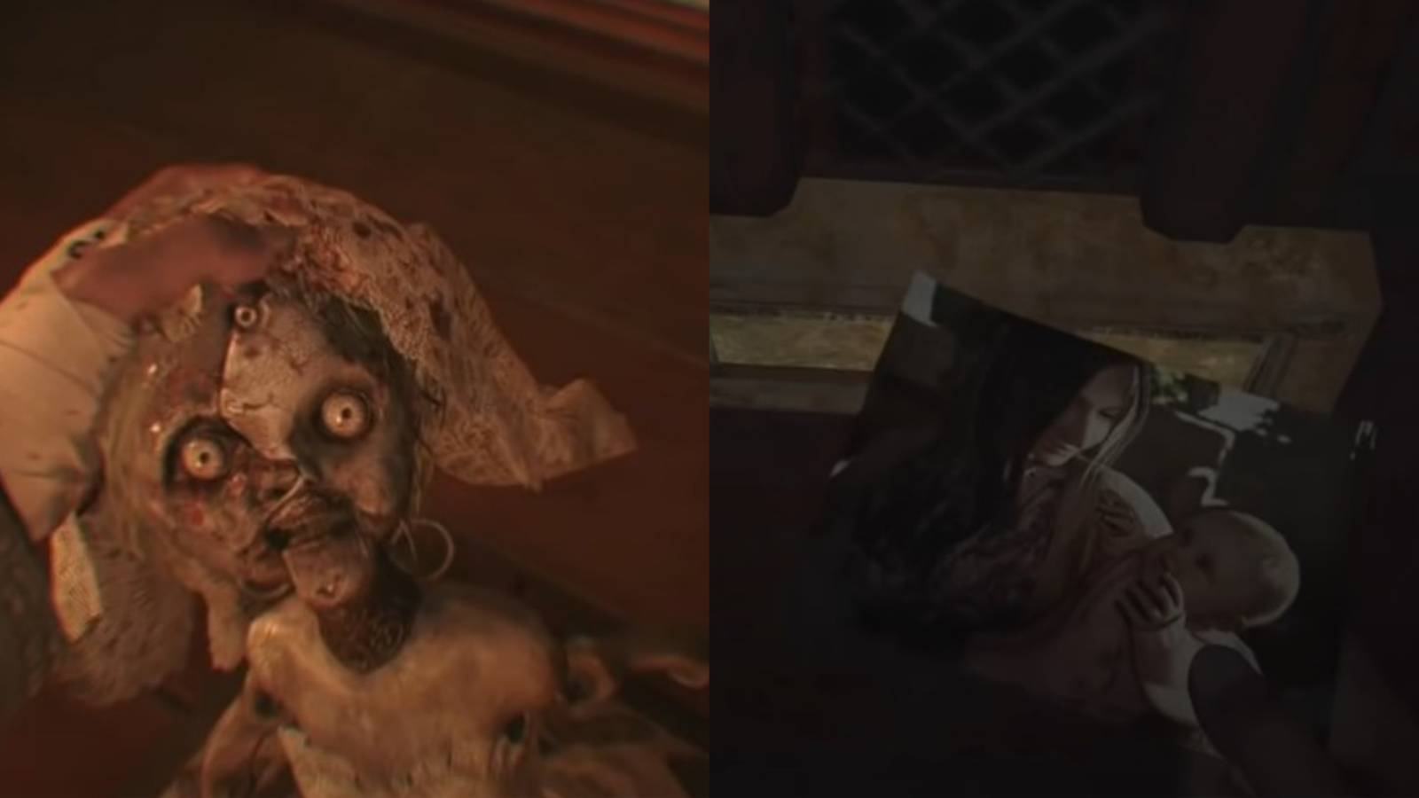 Resident Evil Village Angie's Walkthrough Part Three Collage