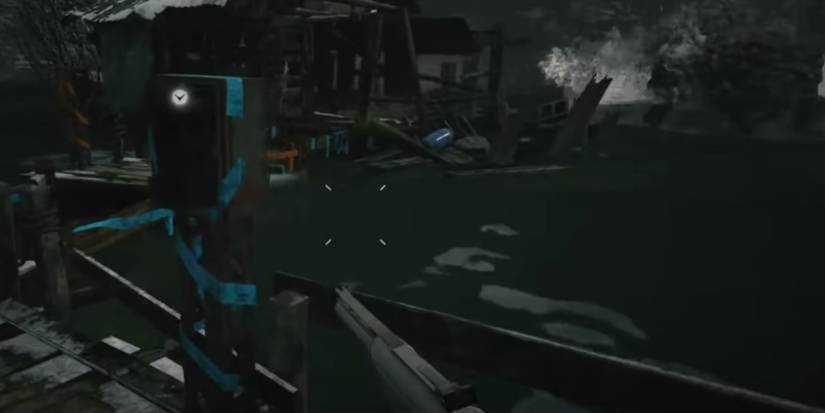 Resident Evil Village Blue-Taped Lever