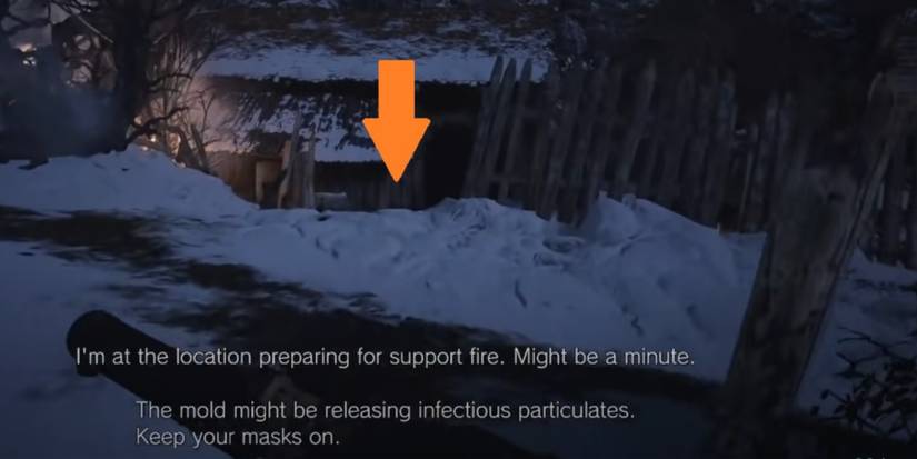 Resident Evil Village Dropping Down As Chris