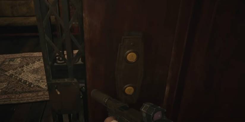 Resident Evil Village Entering The Elevator In House Beneviento