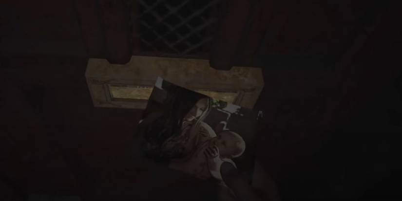 Resident Evil Village Entering The Family Photo Into The Slot