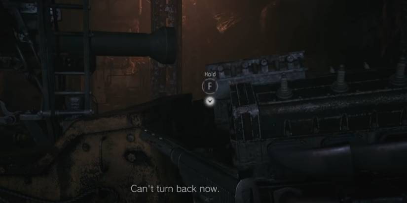 Resident Evil Village Entering The Tank