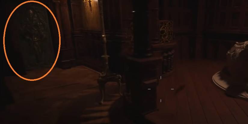 Resident Evil Village Entrance Opened By Mask Of Joy