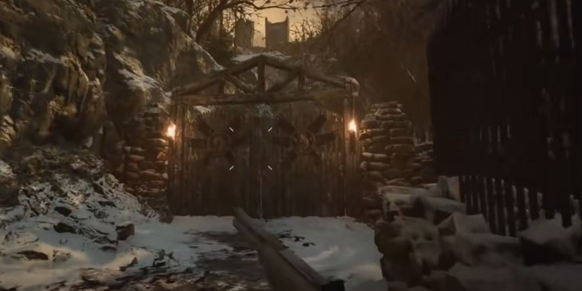 Resident Evil Village Entry To The Stronghold