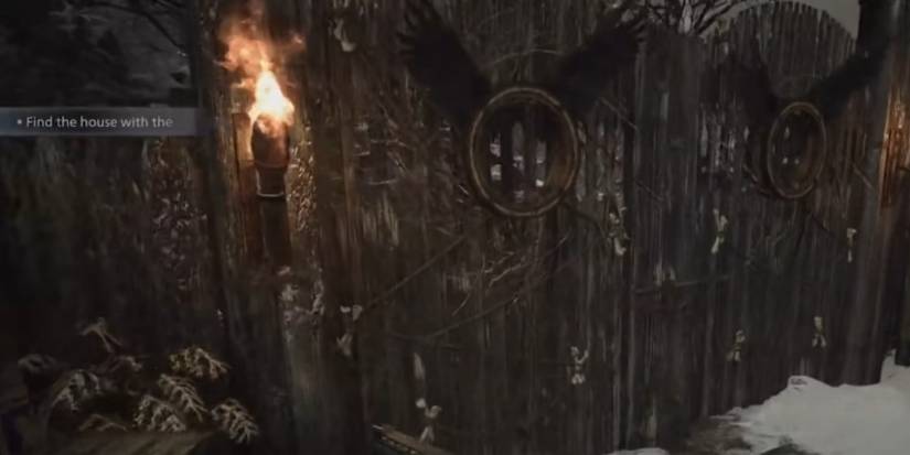 Resident Evil Village Exiting Just Past The Duke