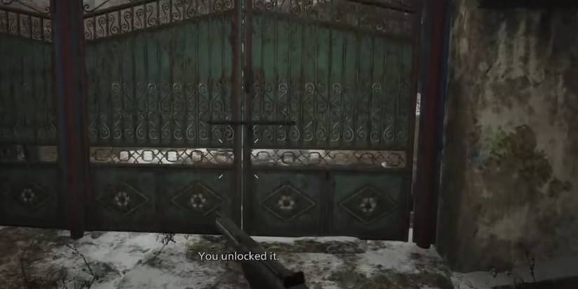 Resident Evil Village Exiting The Blue House Area