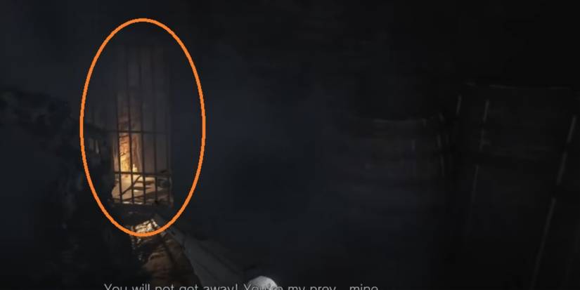 Resident Evil Village Exiting The Cassandra Boss Fight Room