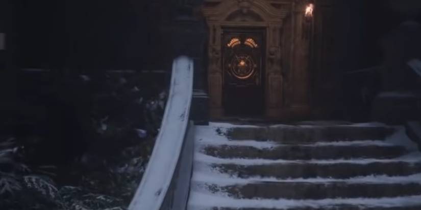 Resident Evil Village Exiting The Courtyard The Second Time