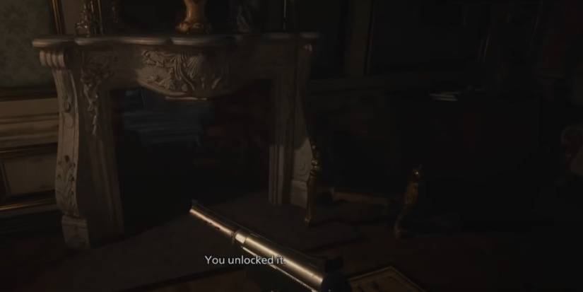 Resident Evil Village Finding An Exit In The Fireplace