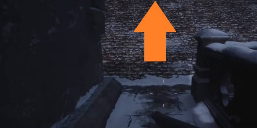 Resident Evil Village Going On Top of The Slanted Roof