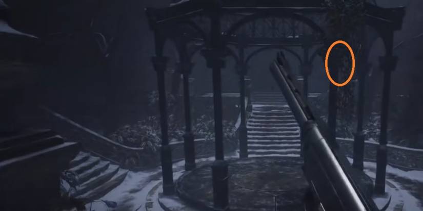 Resident Evil Village Going Through The Courtyard