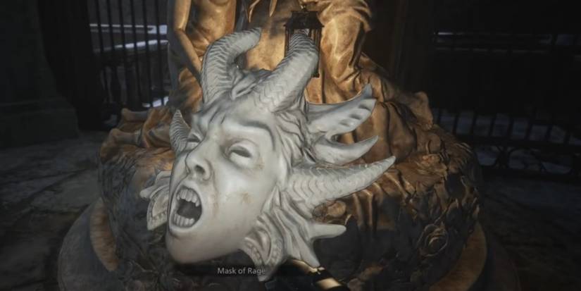 Resident Evil Village Grabbing The Mask Of Rage