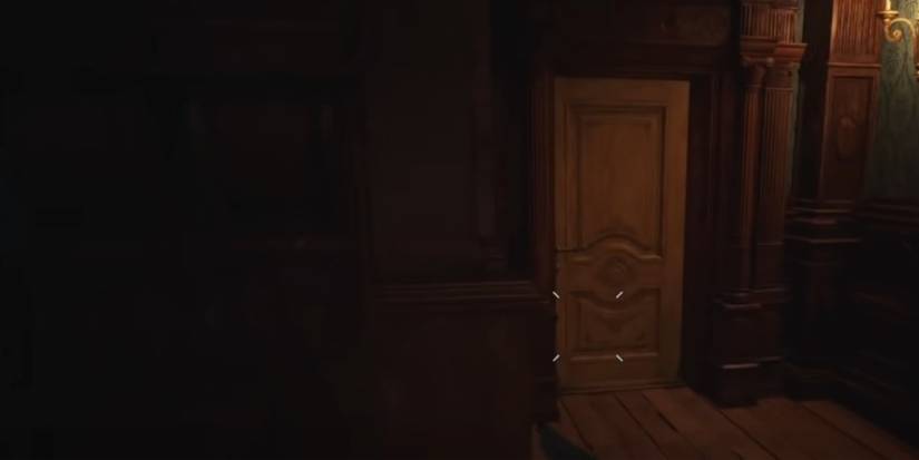 Resident Evil Village Leaving The Second Courtyard Room