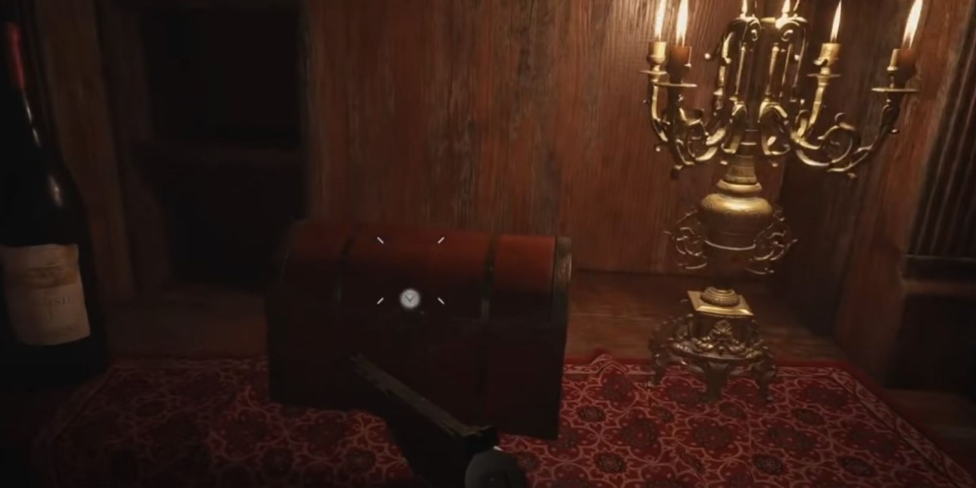 Resident Evil Village Opening The Lockbox On An Altar