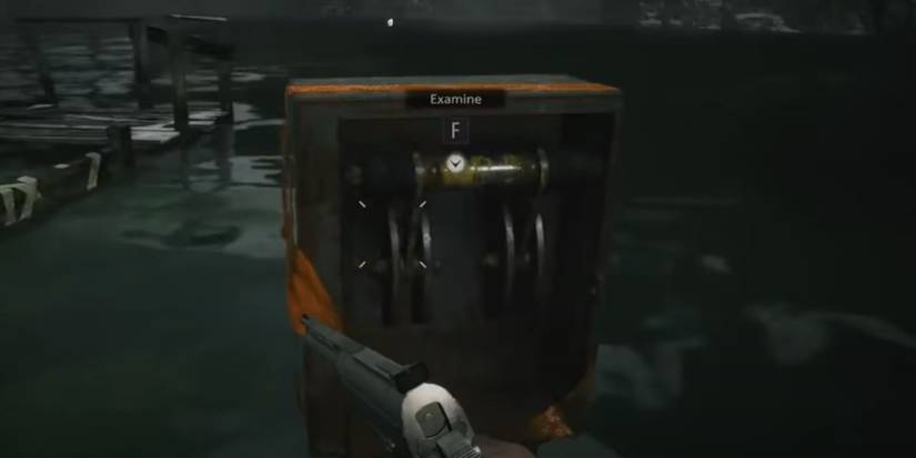 Resident Evil Village Orange-Taped Lever