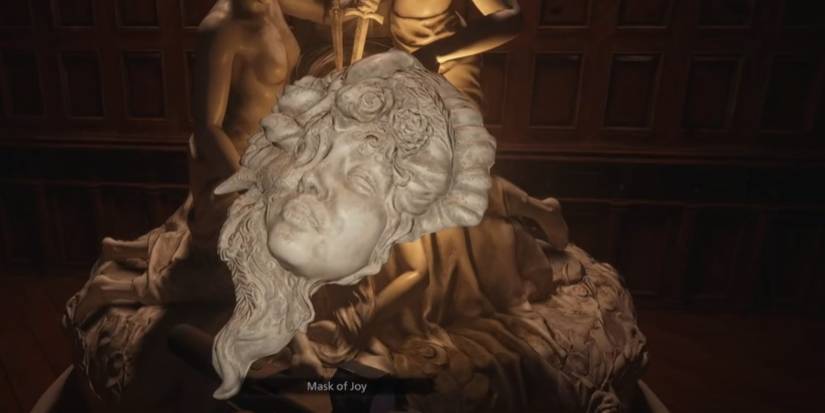 Resident Evil Village Picking Up The Mask Of Joy