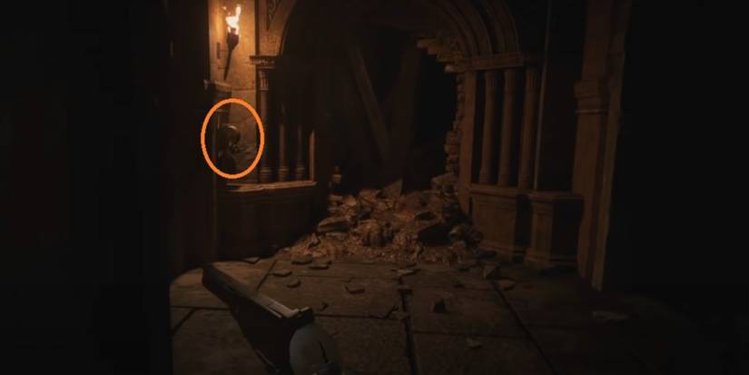 Resident Evil Village Pulling Another Lever At The End Of The Hall