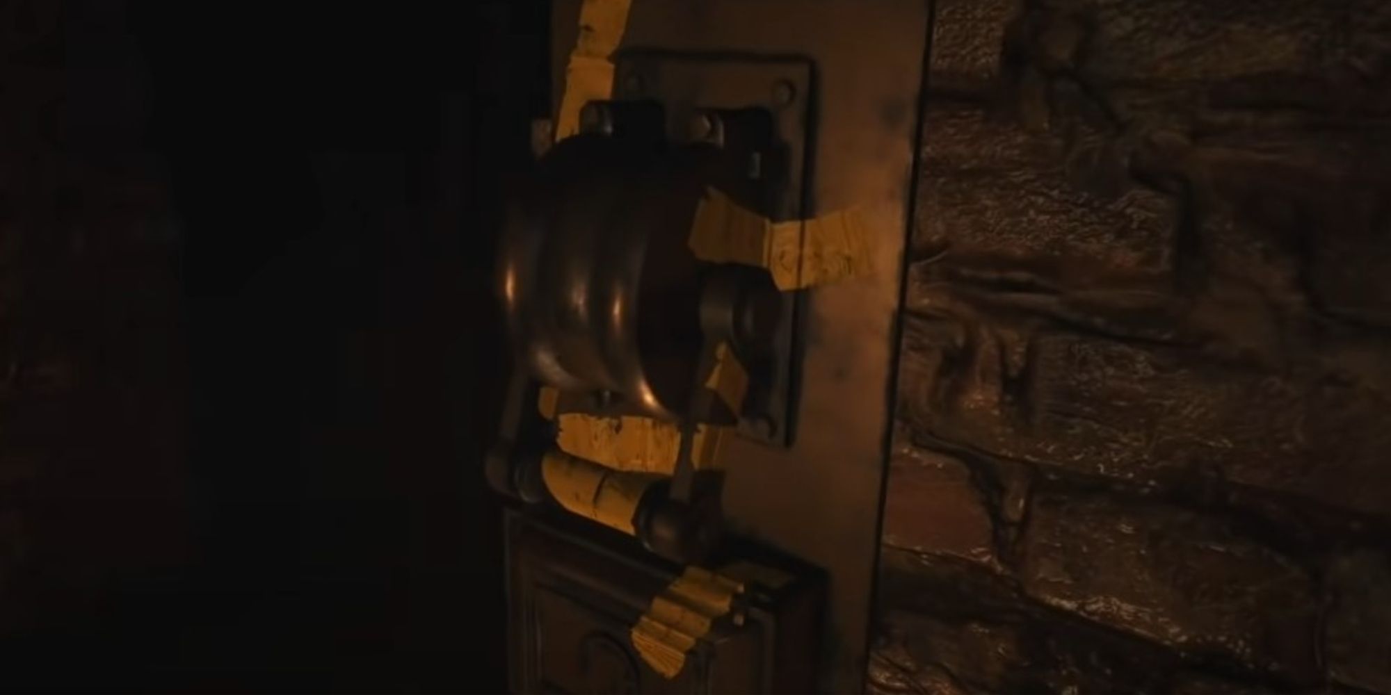 Resident Evil Village Pulling Another Yellow Lever